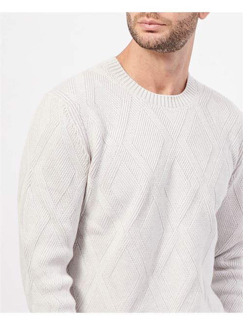 Pull homme Gran Sasso en cachemire m?lang? GRAN SASSO | 23155-19677001